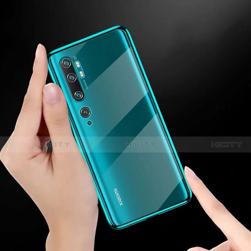 Funda Silicona Ultrafina Carcasa Transparente S01 para Xiaomi Mi Note 10 Pro