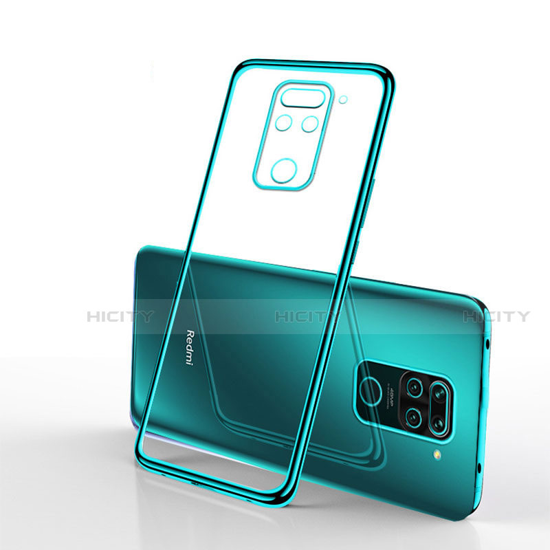 Funda Silicona Ultrafina Carcasa Transparente S01 para Xiaomi Redmi 10X 4G Verde