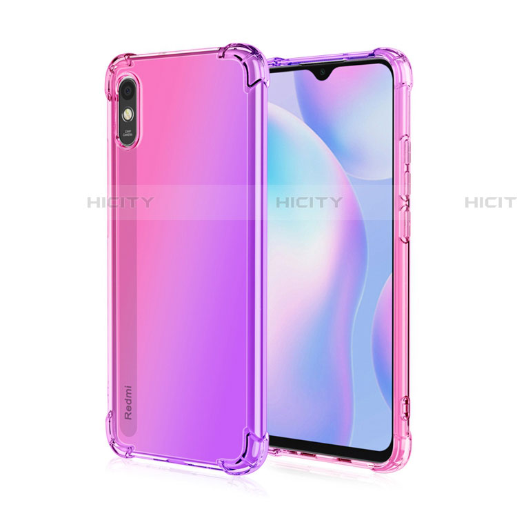 Funda Silicona Ultrafina Carcasa Transparente S01 para Xiaomi Redmi 9A