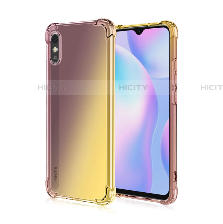 Funda Silicona Ultrafina Carcasa Transparente S01 para Xiaomi Redmi 9A