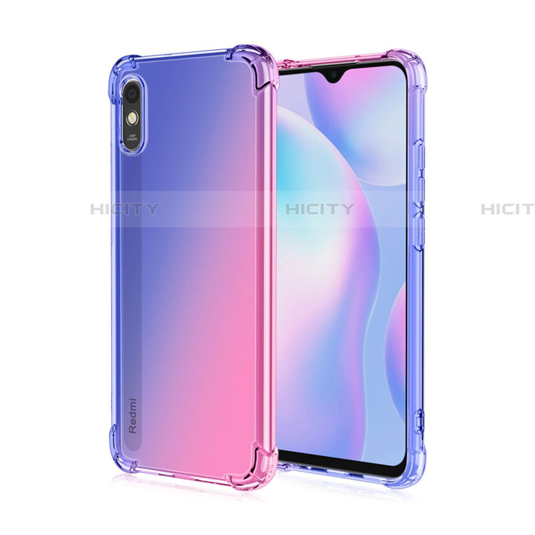 Funda Silicona Ultrafina Carcasa Transparente S01 para Xiaomi Redmi 9A