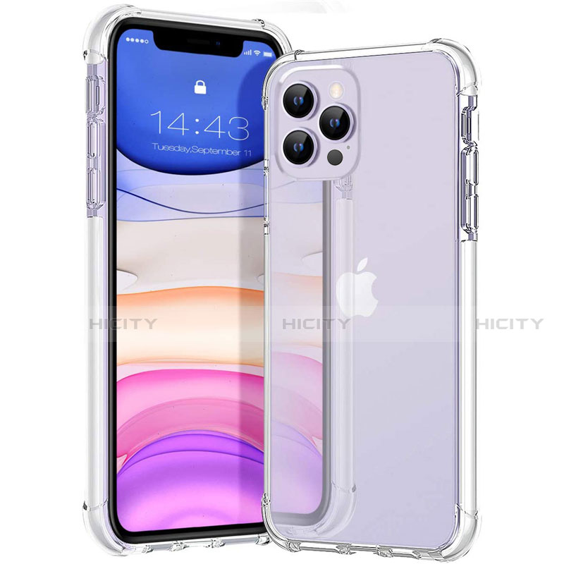 Funda Silicona Ultrafina Carcasa Transparente S02 para Apple iPhone 12 Pro Max