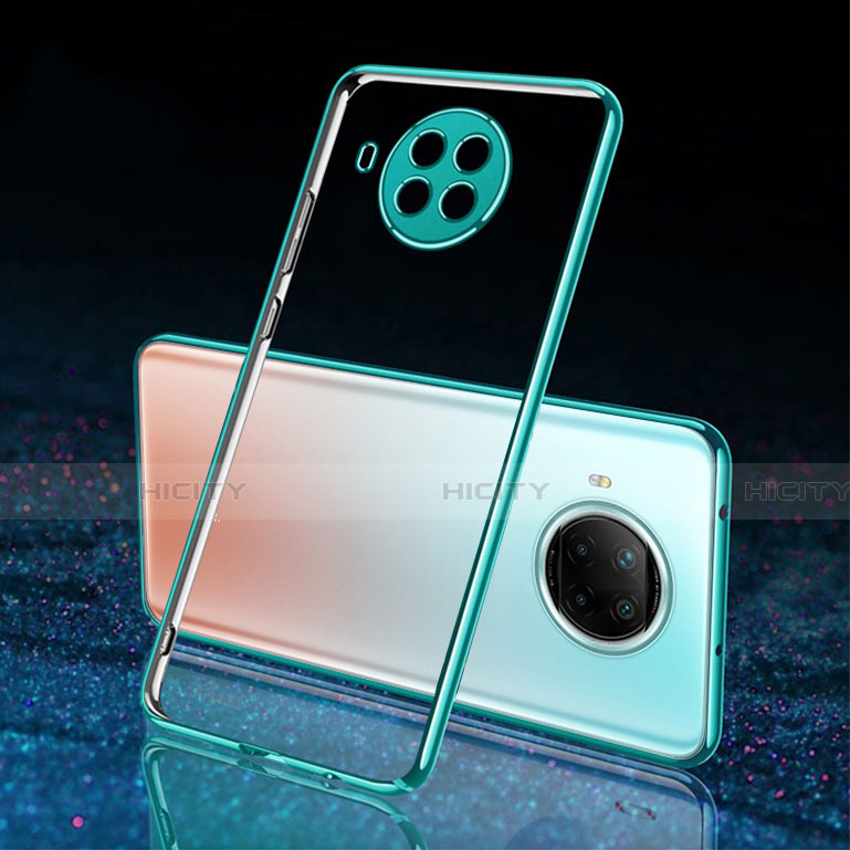 Funda Silicona Ultrafina Carcasa Transparente S02 para Xiaomi Mi 10i 5G Cian
