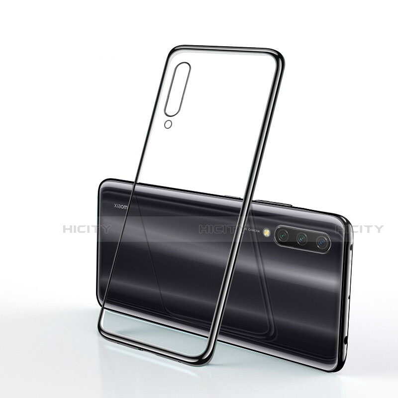 Funda Silicona Ultrafina Carcasa Transparente S02 para Xiaomi Mi A3 Negro