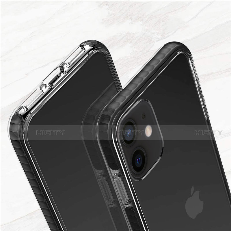 Funda Silicona Ultrafina Carcasa Transparente S03 para Apple iPhone 12