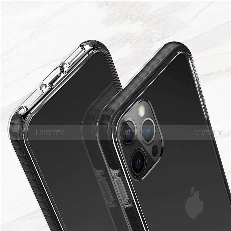 Funda Silicona Ultrafina Carcasa Transparente S03 para Apple iPhone 12 Pro