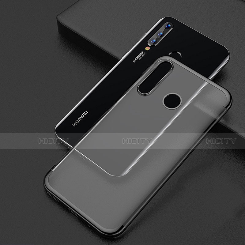 Funda Silicona Ultrafina Carcasa Transparente S04 para Huawei Honor 20 Lite Negro