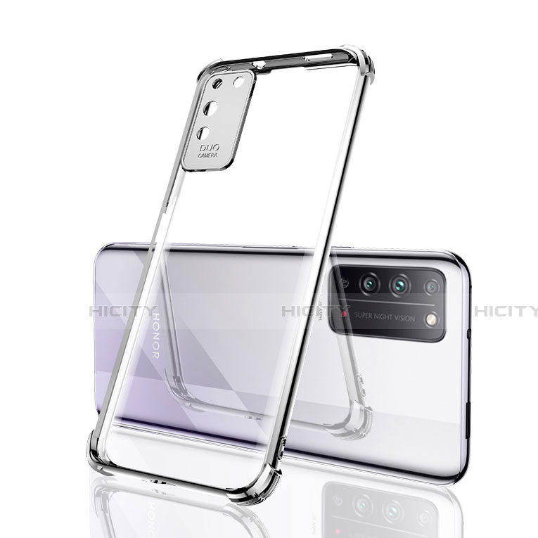 Funda Silicona Ultrafina Carcasa Transparente S04 para Huawei Honor X10 5G