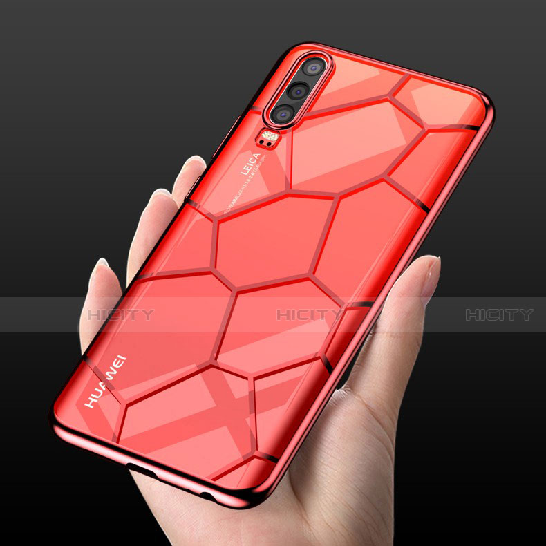 Funda Silicona Ultrafina Carcasa Transparente S04 para Huawei P30