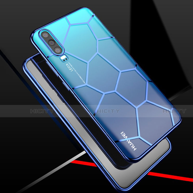 Funda Silicona Ultrafina Carcasa Transparente S04 para Huawei P30