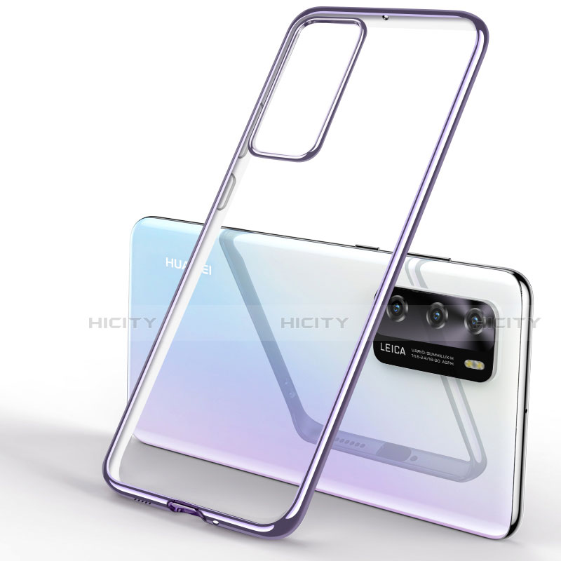 Funda Silicona Ultrafina Carcasa Transparente S04 para Huawei P40