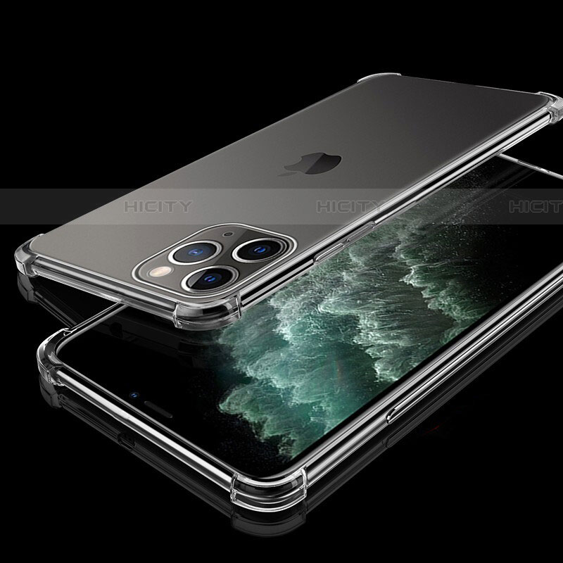Funda Silicona Ultrafina Carcasa Transparente S05 para Apple iPhone 11 Pro Max Claro