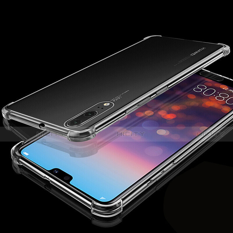 Funda Silicona Ultrafina Carcasa Transparente S05 para Huawei P20 Claro