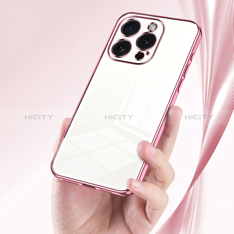 Funda Silicona Ultrafina Carcasa Transparente SY1 para Apple iPhone 14 Pro