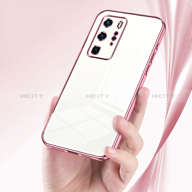 Funda Silicona Ultrafina Carcasa Transparente SY1 para Huawei P40 Pro