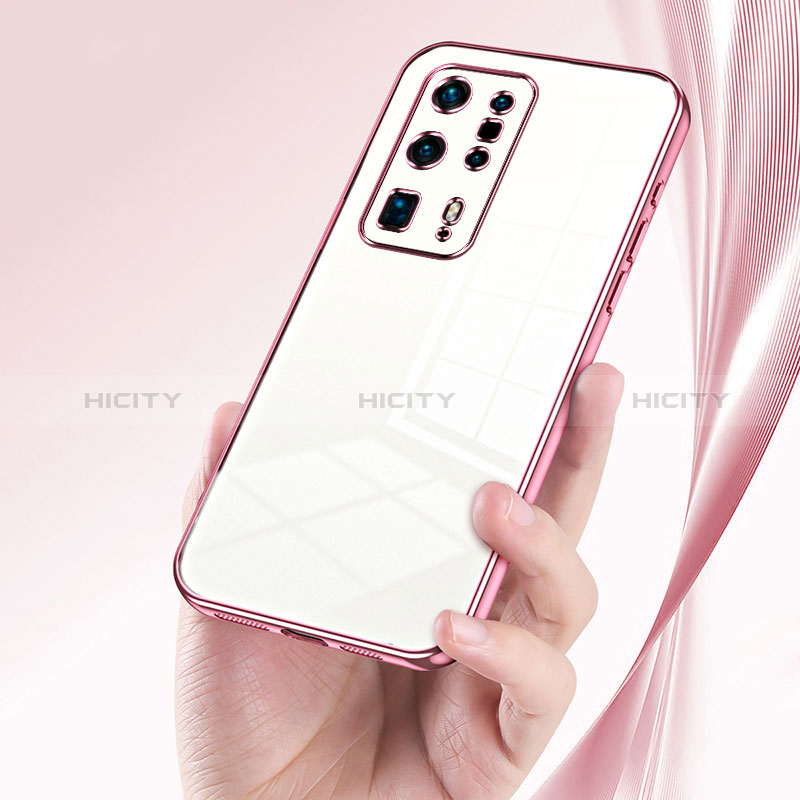 Funda Silicona Ultrafina Carcasa Transparente SY1 para Huawei P40 Pro+ Plus