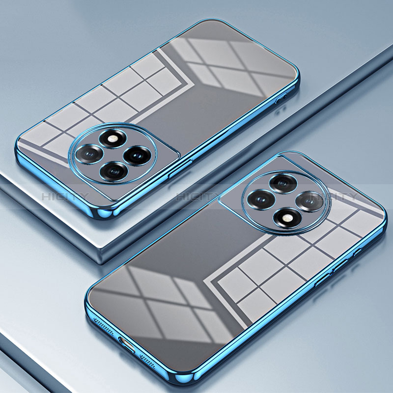 Funda Silicona Ultrafina Carcasa Transparente SY1 para OnePlus 11 5G Azul