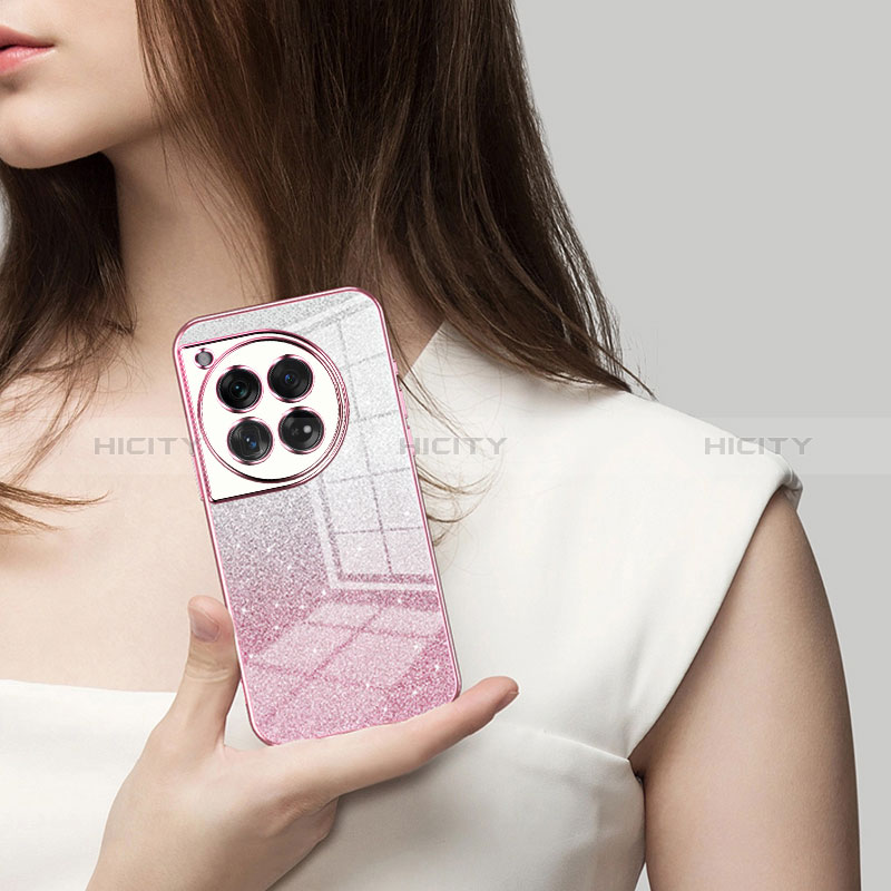Funda Silicona Ultrafina Carcasa Transparente SY1 para OnePlus 12 5G