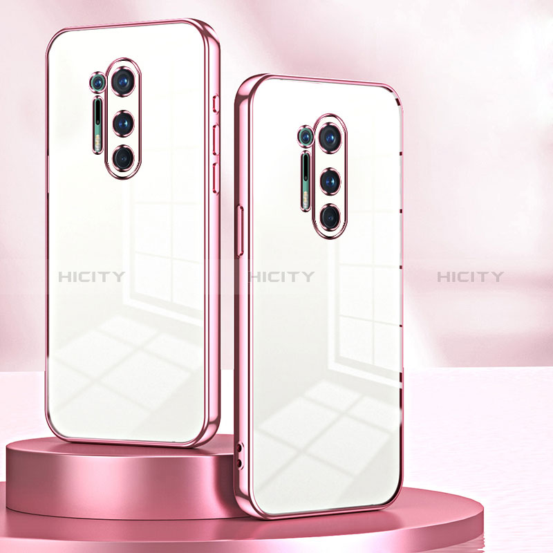 Funda Silicona Ultrafina Carcasa Transparente SY1 para OnePlus 8 Pro