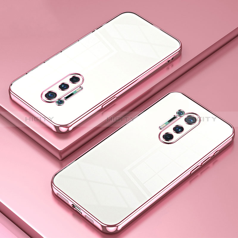 Funda Silicona Ultrafina Carcasa Transparente SY1 para OnePlus 8 Pro