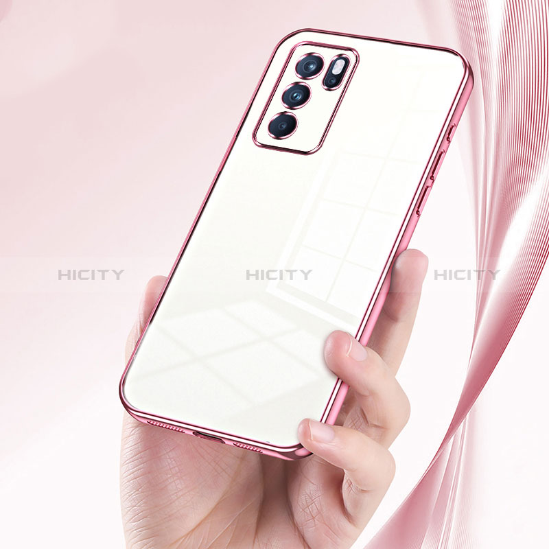 Funda Silicona Ultrafina Carcasa Transparente SY1 para Oppo Reno6 Pro 5G