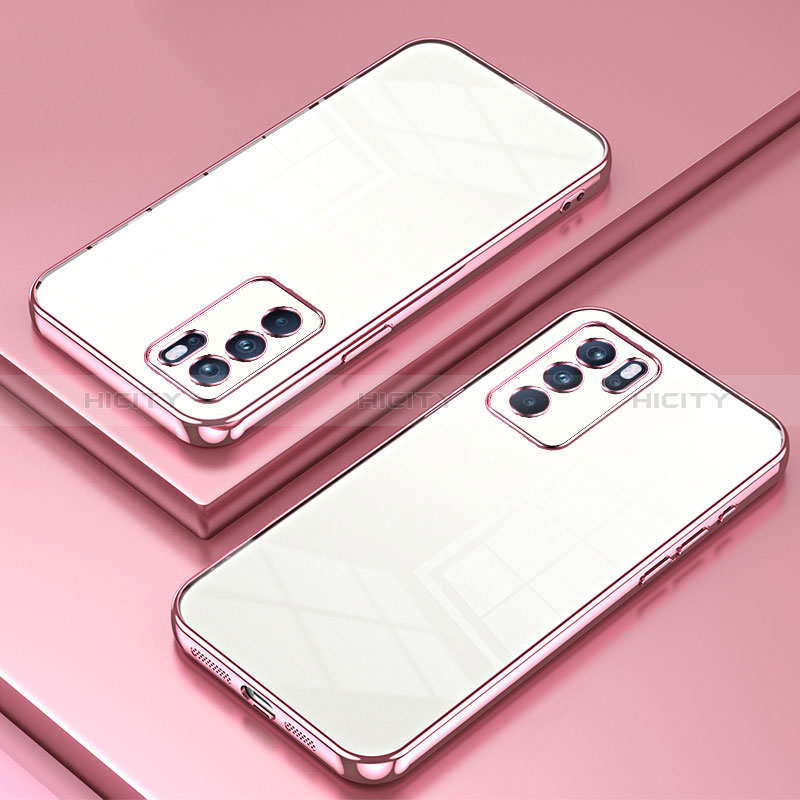 Funda Silicona Ultrafina Carcasa Transparente SY1 para Oppo Reno6 Pro 5G