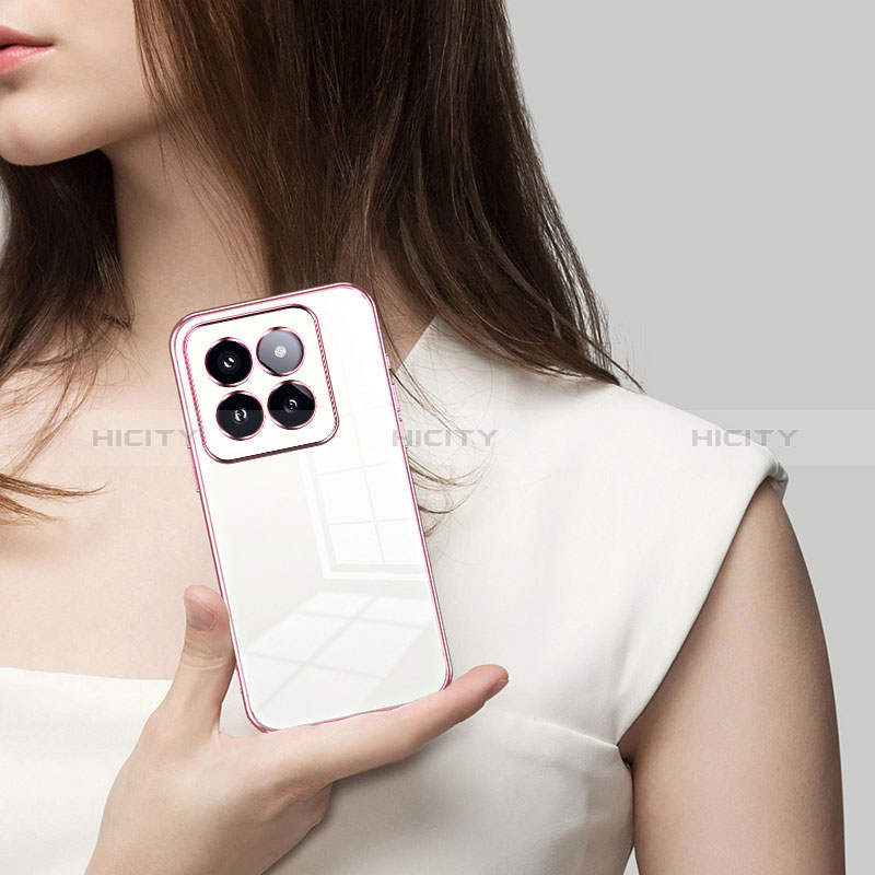 Funda Silicona Ultrafina Carcasa Transparente SY1 para Xiaomi Mi 14 Pro 5G