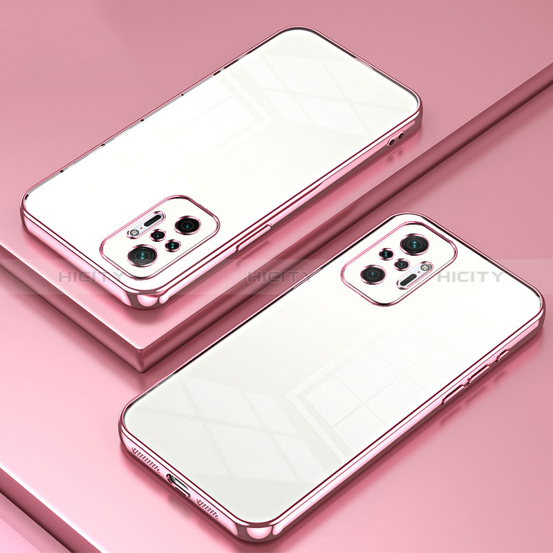 Funda Silicona Ultrafina Carcasa Transparente SY1 para Xiaomi Redmi Note 10 Pro 4G