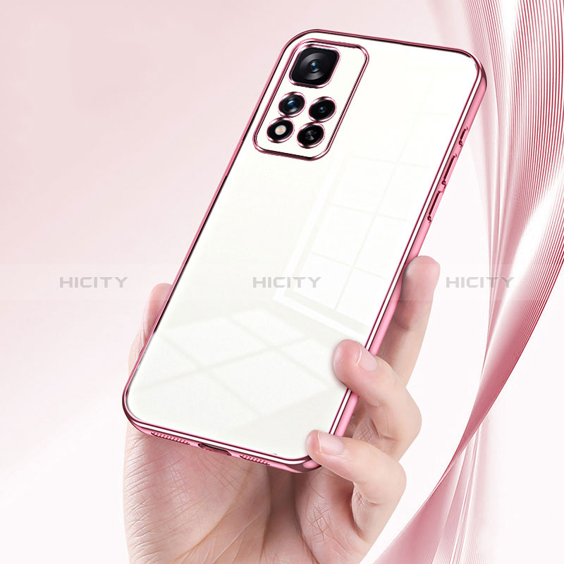 Funda Silicona Ultrafina Carcasa Transparente SY1 para Xiaomi Redmi Note 11 Pro 5G