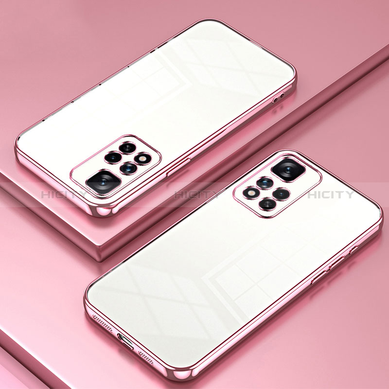 Funda Silicona Ultrafina Carcasa Transparente SY1 para Xiaomi Redmi Note 11 Pro 5G