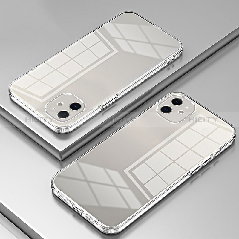 Funda Silicona Ultrafina Carcasa Transparente SY2 para Apple iPhone 12 Claro