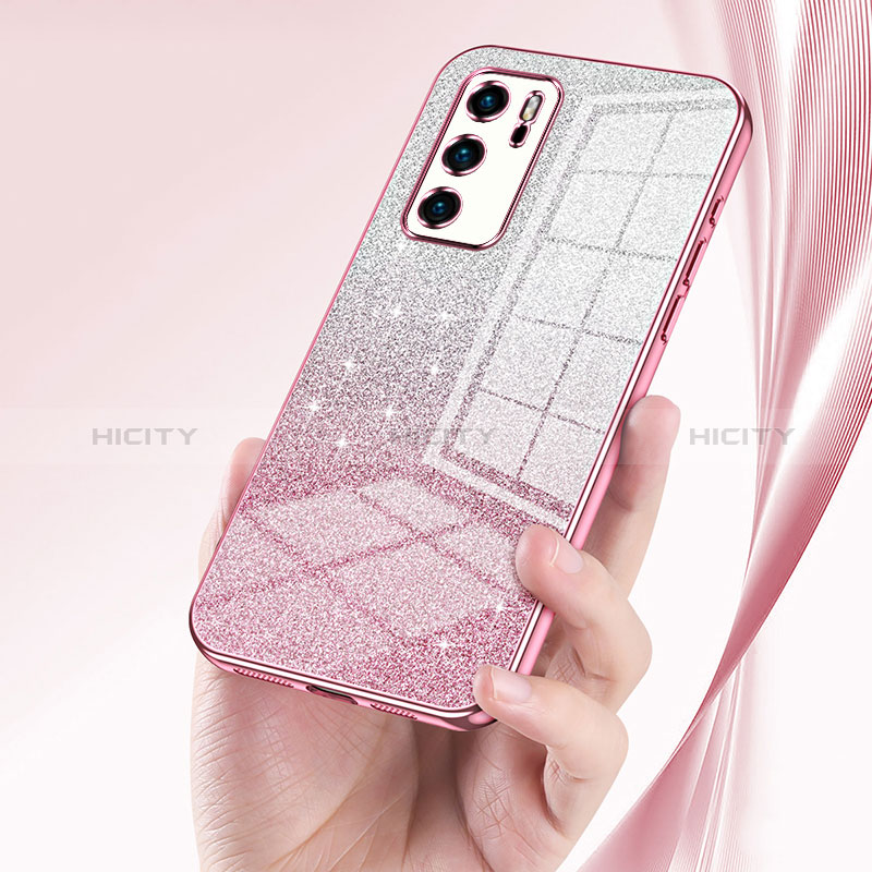 Funda Silicona Ultrafina Carcasa Transparente SY2 para Huawei P40