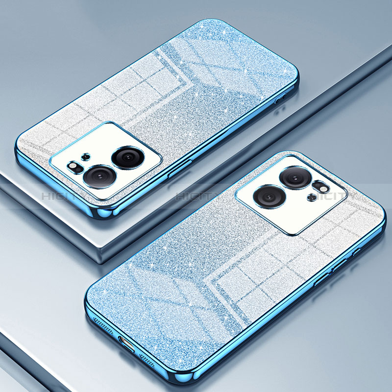 Funda Silicona Ultrafina Carcasa Transparente SY2 para Xiaomi Mi 13T 5G Azul