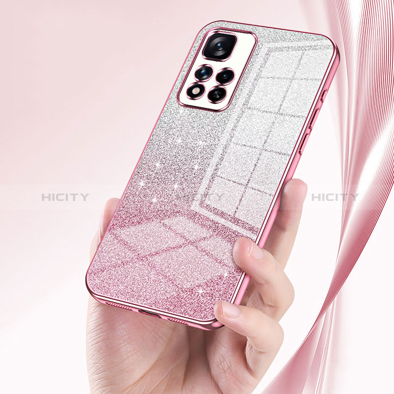 Funda Silicona Ultrafina Carcasa Transparente SY2 para Xiaomi Redmi Note 11 Pro 5G