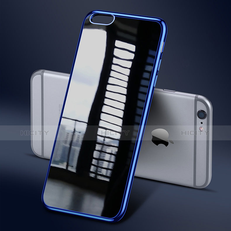 Funda Silicona Ultrafina Carcasa Transparente T08 para Apple iPhone 6S Plus