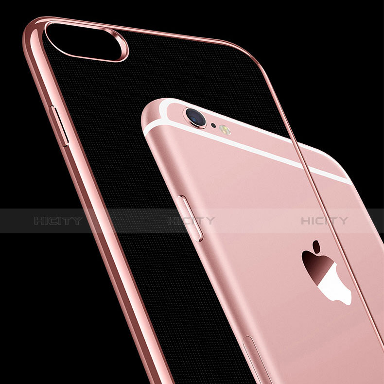 Funda Silicona Ultrafina Carcasa Transparente T09 para Apple iPhone 6 Plus