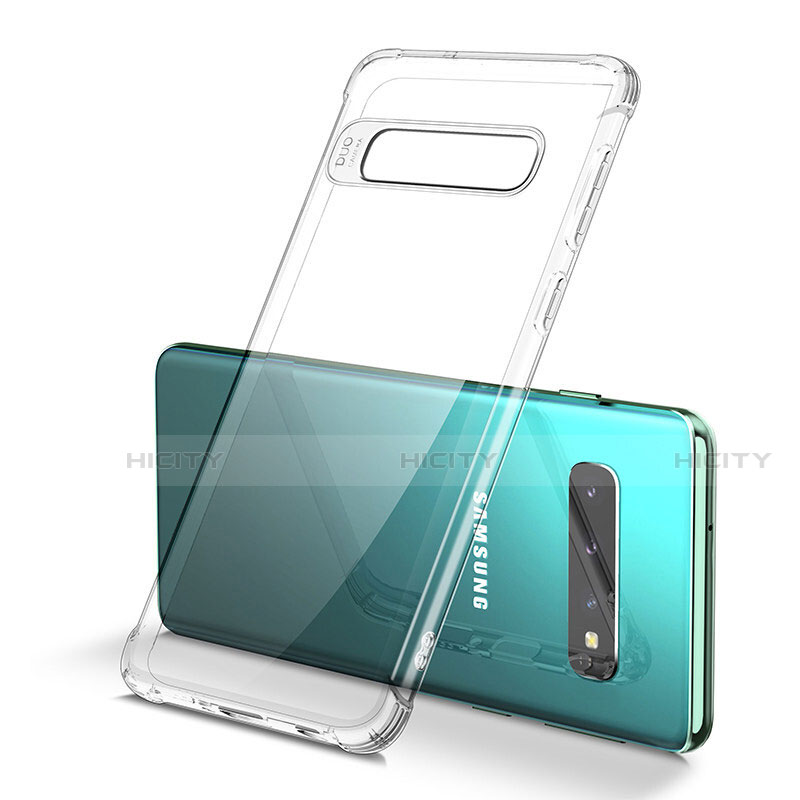 Funda Silicona Ultrafina Carcasa Transparente U01 para Samsung Galaxy S10 Claro