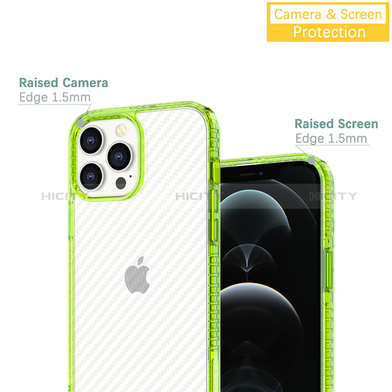 Funda Silicona Ultrafina Carcasa Transparente YJ1 para Apple iPhone 12 Pro