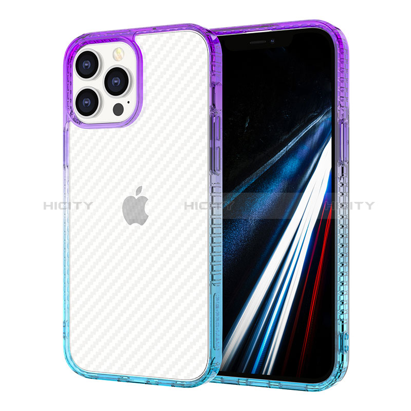 Funda Silicona Ultrafina Carcasa Transparente YJ1 para Apple iPhone 12 Pro Max Vistoso