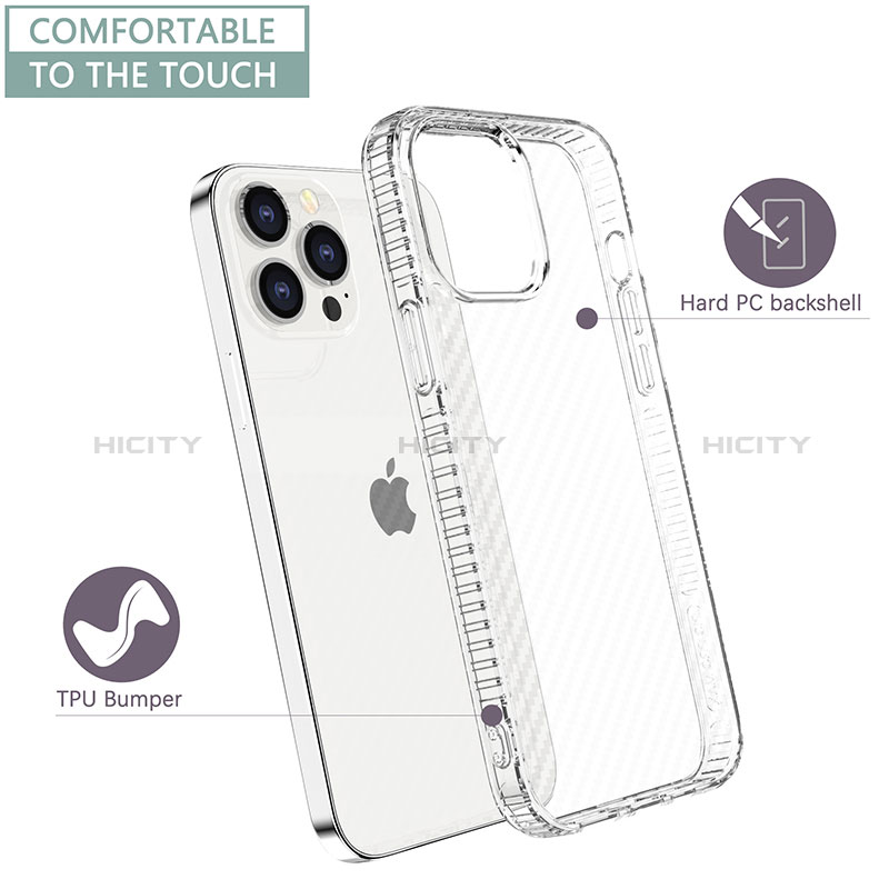 Funda Silicona Ultrafina Carcasa Transparente YJ1 para Apple iPhone 13 Pro