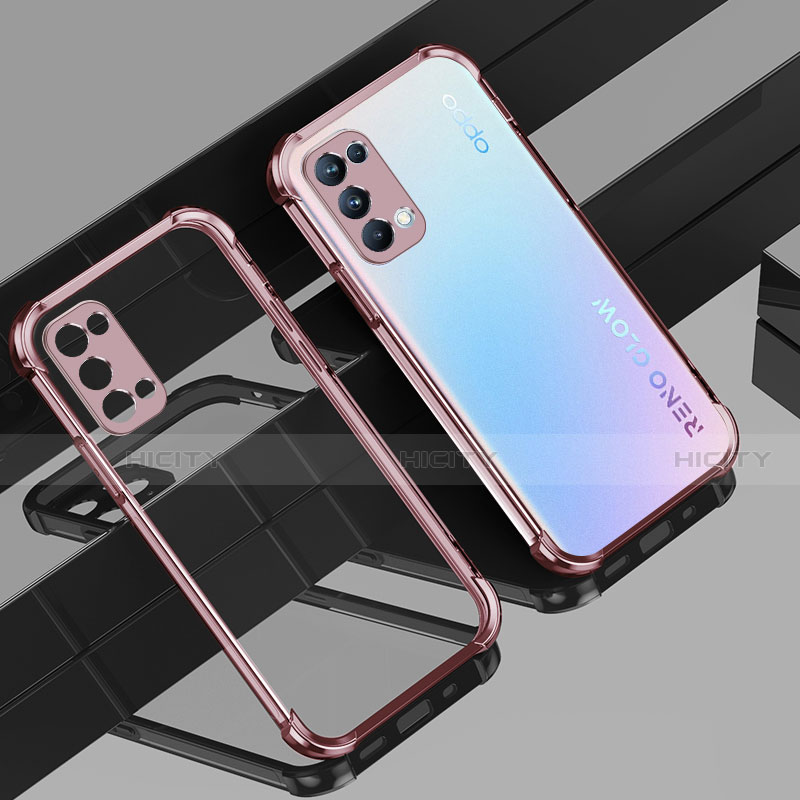 Funda Silicona Ultrafina Carcasa Transparente Z01 para Oppo Find X3 Lite 5G