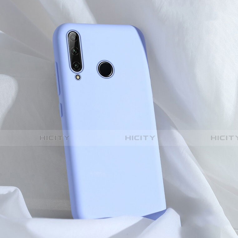 Funda Silicona Ultrafina Goma 360 Grados Carcasa C01 para Huawei Honor 20 Lite Azul Cielo