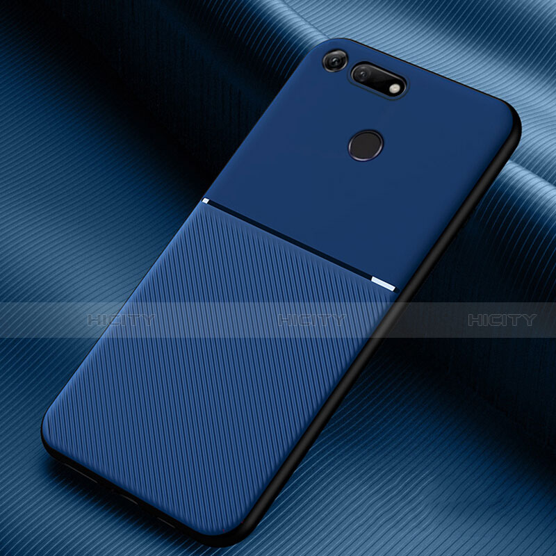 Funda Silicona Ultrafina Goma 360 Grados Carcasa C01 para Huawei Honor V20 Azul