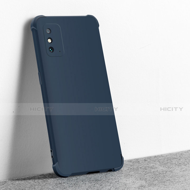 Funda Silicona Ultrafina Goma 360 Grados Carcasa C01 para Huawei Honor X10 Max 5G Azul Real