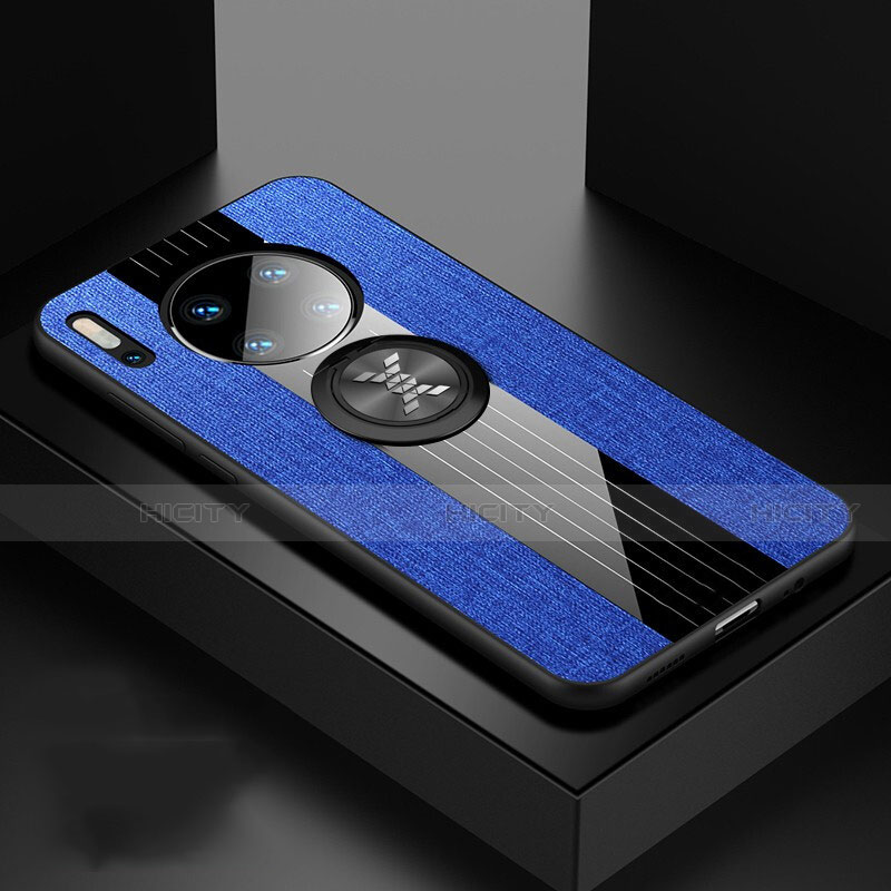 Funda Silicona Ultrafina Goma 360 Grados Carcasa C01 para Huawei Mate 30 Pro Azul