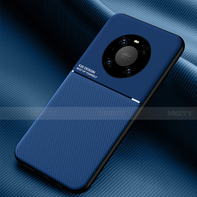 Funda Silicona Ultrafina Goma 360 Grados Carcasa C01 para Huawei Mate 40 Azul