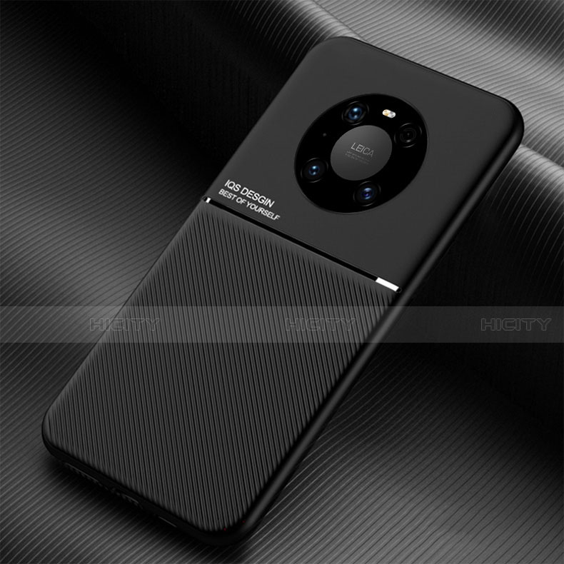 Funda Silicona Ultrafina Goma 360 Grados Carcasa C01 para Huawei Mate 40E Pro 5G Negro
