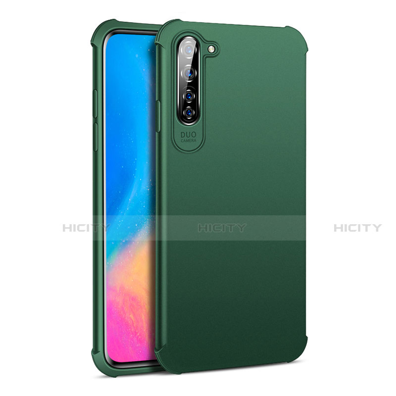 Funda Silicona Ultrafina Goma 360 Grados Carcasa C01 para Oppo A91 Verde