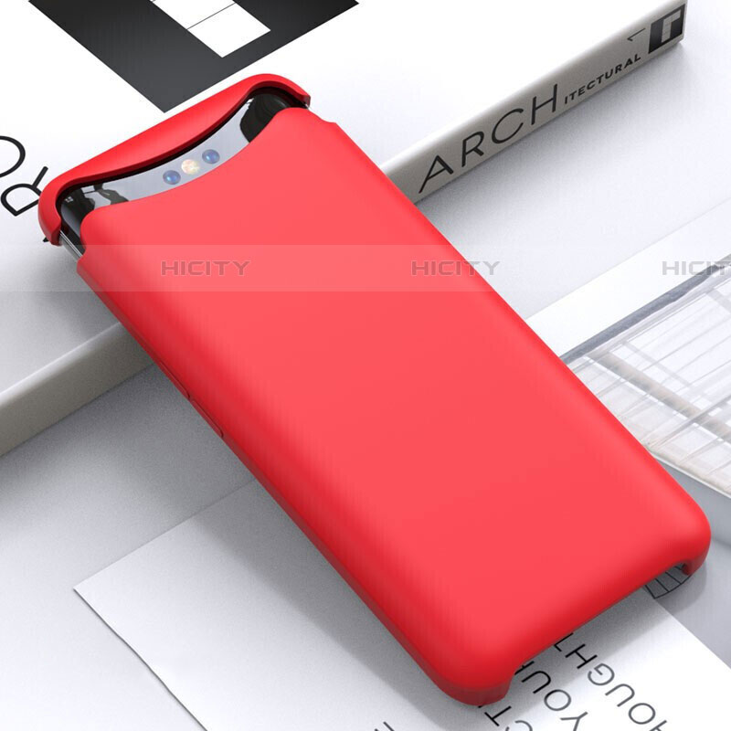 Funda Silicona Ultrafina Goma 360 Grados Carcasa C01 para Oppo Find X Super Flash Edition Rojo