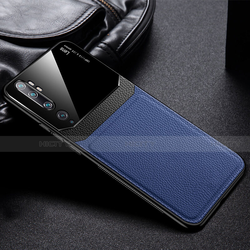 Funda Silicona Ultrafina Goma 360 Grados Carcasa C01 para Xiaomi Mi Note 10 Pro Azul